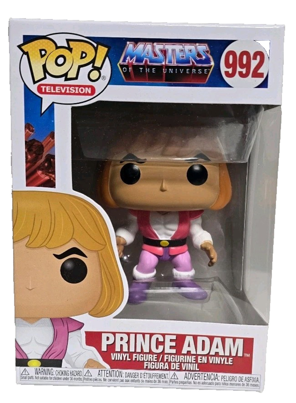 Funko Pop! Vinyl: Masters of the Universe - Prince Adam #992